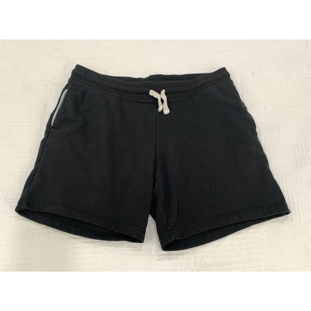 Chubbies Men’s Medium Black Fleece Sweat Shorts 5.5” Inseam Drawstring